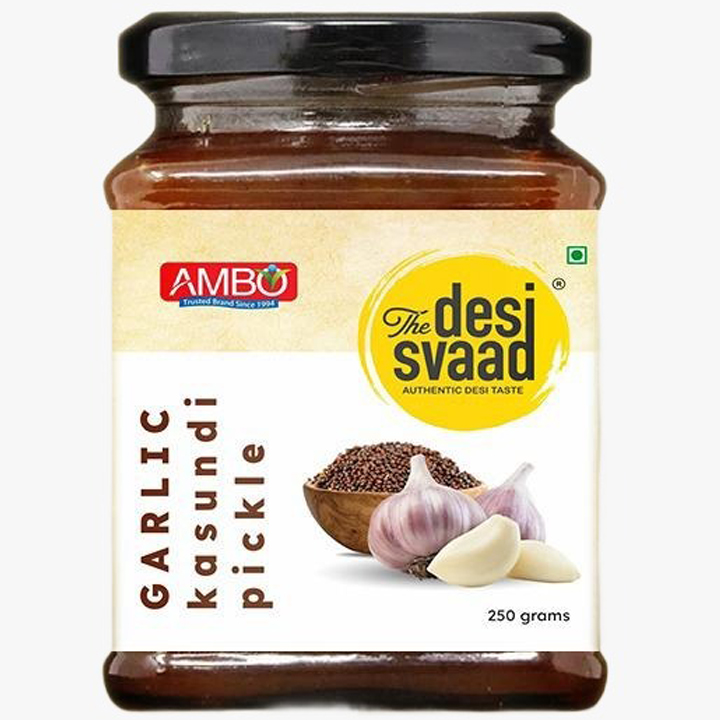Garlic kasundi pickle